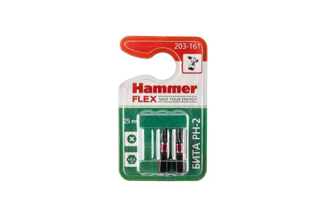 Купить Бита Hammer Flex 203-161 PH-2 25 мм  2 шт фото №3