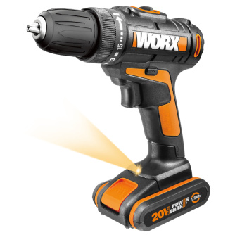 Купить Дрель аккумуляторная WORX WX101.2  20V кейс фото №3