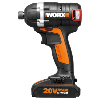 Купить Шуруповерт аккумуляторный WORX BL WX292 20V 2,0Ач кейс фото №3